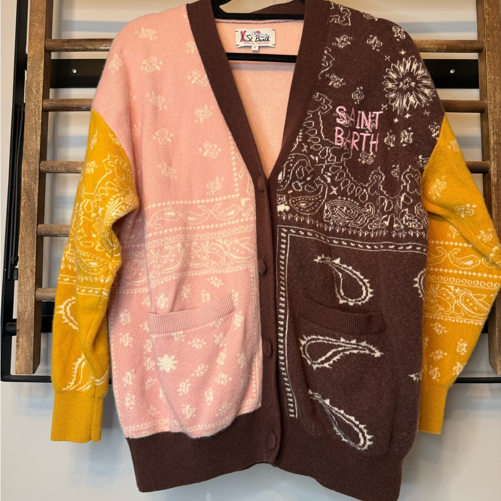Colorful Saint Barth Cardigan
